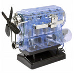 Haynes DIY Assembly  Mini L4 Simulation Transparent Runnable Engine Model - stirlingkit