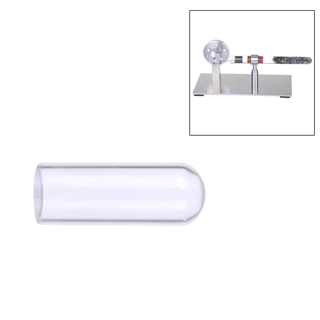 Heating Tube for Stirling Engine Model Thermoacoustic Heating Single Cylinder - stirlingkit