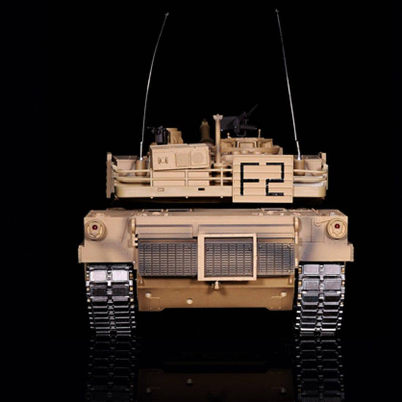 Henglong 1/16 Large American M1A2 Abrams Vehicles 2.4G Main Battle Tank Model - stirlingkit