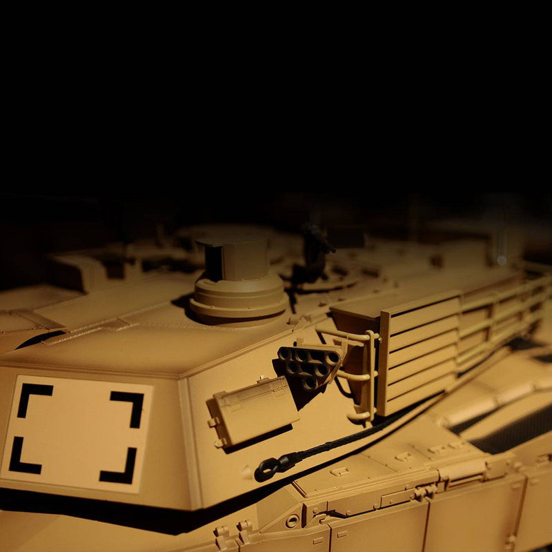 Henglong 1/16 Large American M1A2 Abrams Vehicles 2.4G Main Battle Tank Model - stirlingkit