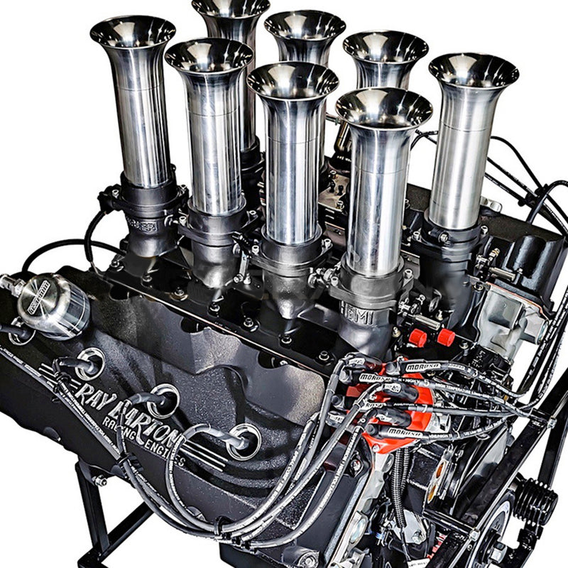 Vessel Radiator Kit High Simulation V8 Engine Hood Fan Air Intake Motor Radiator kits for 1 ...