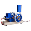 Hit & Miss Gas Model Engine with Wooden Base Fuel Tank Water Cooled ICE Engine - stirlingkit