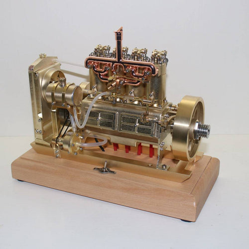 Holt H75 Tractor Engine Gas 12cc Four-cylinder OHV Engine Scale Model with Governor - stirlingkit