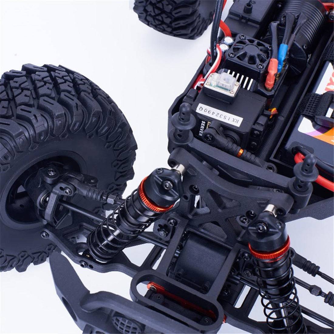 HONGNOR MARS H9801 1/10 Waterproof Brushless Monster Truck Racing RC Car - stirlingkit