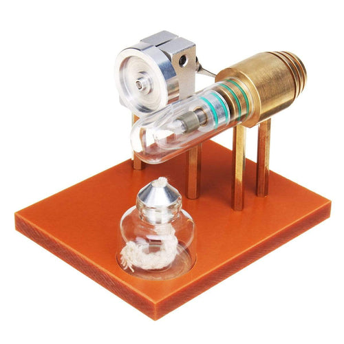 Hot Air Stirling Engine Model Kit Science Toy Physical Principle Metal Model Toys - stirlingkit