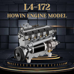 HOWIN L4-172 17.2cc SOHC Inline 4 Cylinder FOUR Stroke 15000 rpm Nitro RC Engine Pre-order - stirlingkit