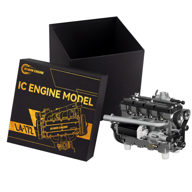 HOWIN L4-172 17.2cc SOHC Inline 4 Cylinder FOUR Stroke 15000 rpm Nitro RC Engine Pre-order - stirlingkit