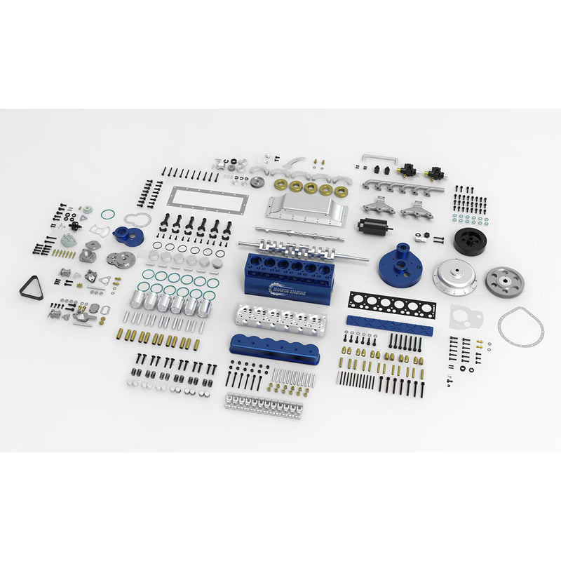 HOWIN L6-210 21cc Straight-six Four-Stroke Gasoline Engine Model Building Kits Water-cooled 13500rpm - stirlingkit