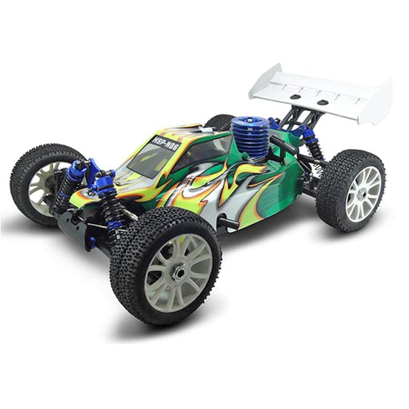 HSP 94970 1/8 2.4Ghz 4WD Gas Powered RC Car Off-road Vehicle Model RTR with 26CXP Nitro Engine 70-80 km/H - stirlingkit