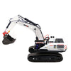 HUINA 4-in-1 RC Alloy Remote Control Excavator Model Crusher Construction Vehicles Toys 1/14 22CH 2.4Ghz - stirlingkit