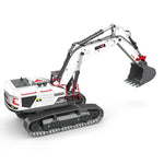 HUINA 4-in-1 RC Alloy Remote Control Excavator Model Crusher Construction Vehicles Toys 1/14 22CH 2.4Ghz - stirlingkit