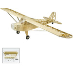 J3 CUB Balsa Wood Glider 47.24″ Wingspan Airplane Electric RC Plane KIT - stirlingkit