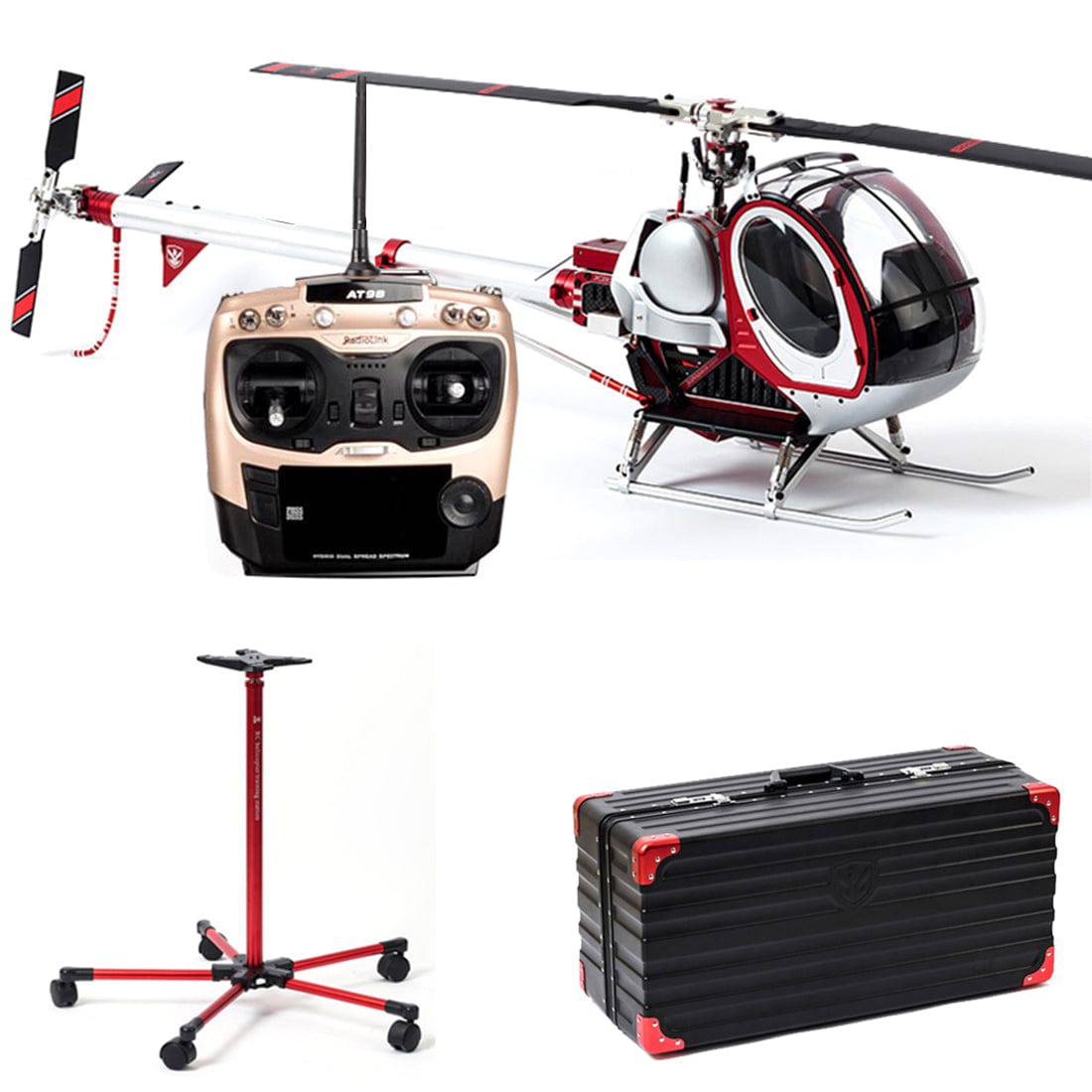 JCZK 300C-B 2.4G 6CH 3D Aerobatics RC Helicopter Two Blades Airplane (RTF) - stirlingkit