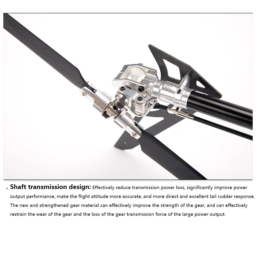 JCZK 450L DFC GPS 2.4G 6CH 3D Aerobatics RC Helicopter Flybarless Airplane (RTF) - stirlingkit