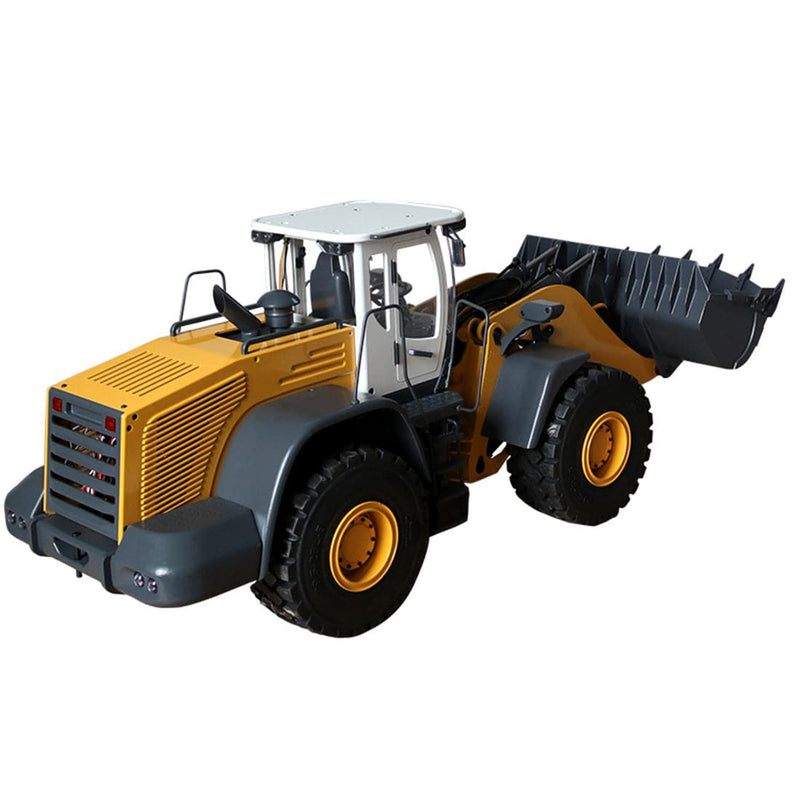 JDMODEL 1/14 RC Hydraulic Wheeled Loader Forklift Electric Construction Model - stirlingkit