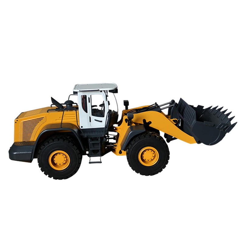 JDMODEL 1/14 RC Hydraulic Wheeled Loader Forklift Electric Construction Model - stirlingkit