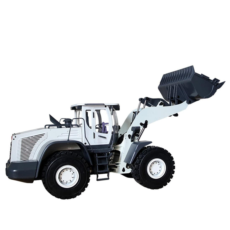 JDMODEL 1/14 RC Hydraulic Wheeled Loader Forklift Electric Construction Model - stirlingkit