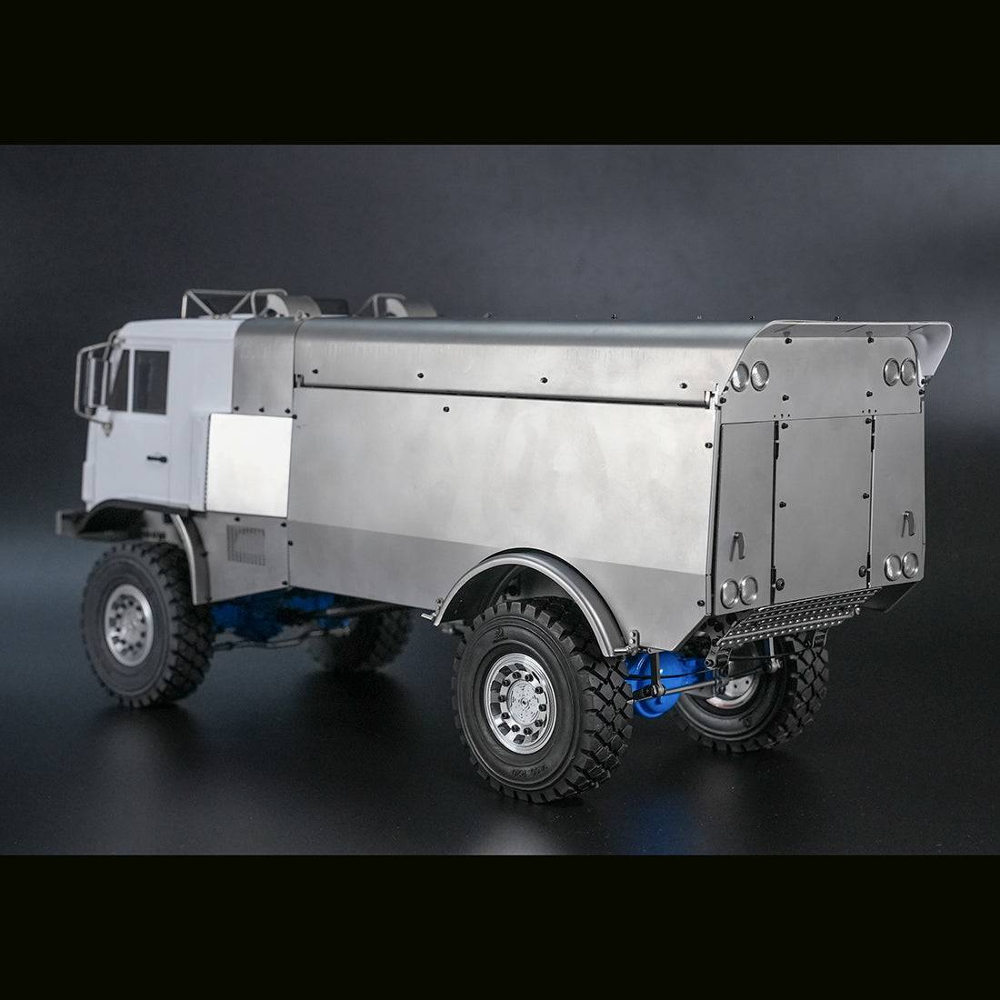 JDMODEL JDM-129K Unpainted 1/14 4×4 RC Climbing Truck Construction Vehicles Model with Axle Differential Lock RTR - stirlingkit