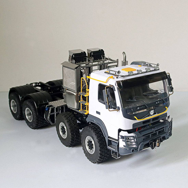 JDMODEL JDM-136 1/14 8x8 Electric RC Construction Off-road Crawler Vehicle Heavy Trailer Truck  Model - stirlingkit