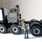 JDMODEL JDM-136 1/14 8x8 Electric RC Construction Off-road Crawler Vehicle Heavy Trailer Truck  Model - stirlingkit