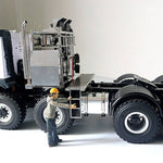 JDMODEL JDM-136 1/14 8x8 Electric RC Construction Off-road Crawler Vehicle Heavy Trailer Truck  Model - stirlingkit