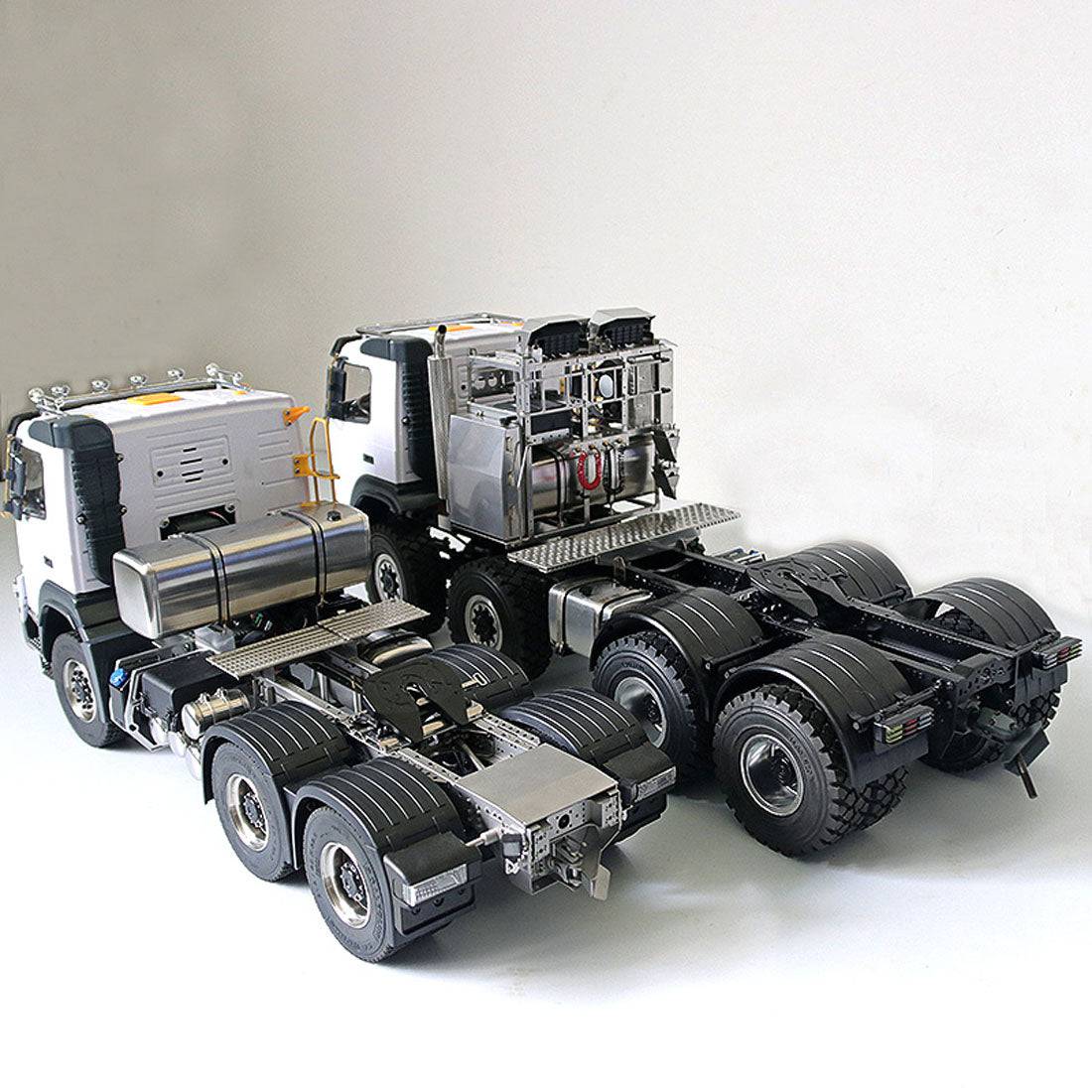 Fmx Rccrawler JDMODEL JDM-141 1/14 6x6 Electric FMX Crawler Vehicle Heavy Trailer RC ...