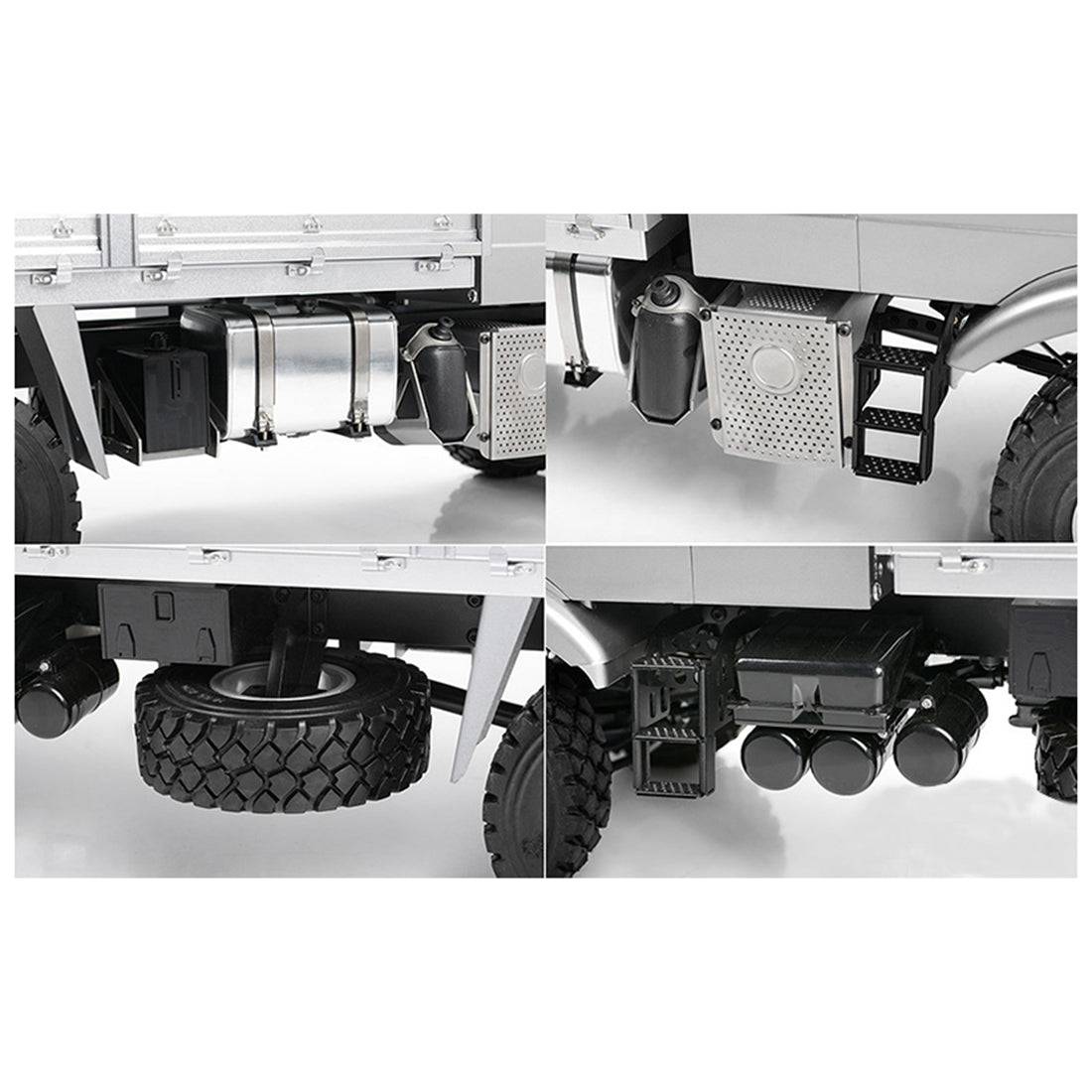 JDMODEL JDM-158 1/14 6x6 Crawler Vehicle Heavy Trailer Electric RC Off-road Truck Construction Model ARTR - stirlingkit