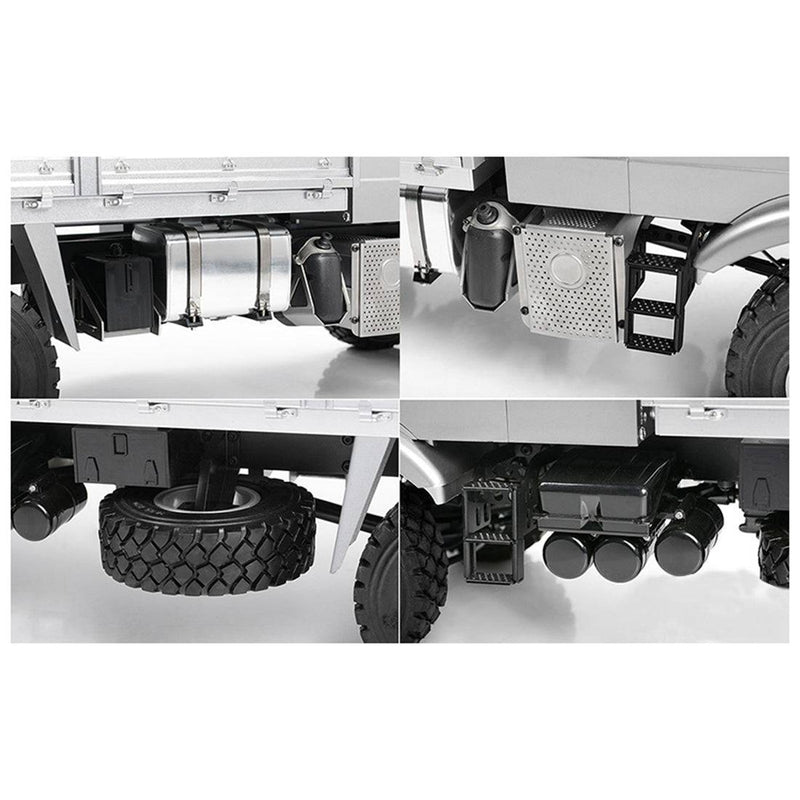 JDMODEL JDM-158 1/14 6x6 Crawler Vehicle Heavy Trailer Electric RC Off-road Truck Construction Model ARTR - stirlingkit