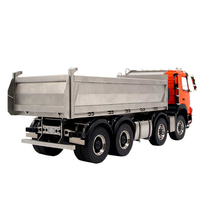 JDMODEL JDM-161 Dump Truck Trailer 1/14 8x8 Electric RC Heavy-duty Hydraulic Engineering Construction Model - stirlingkit