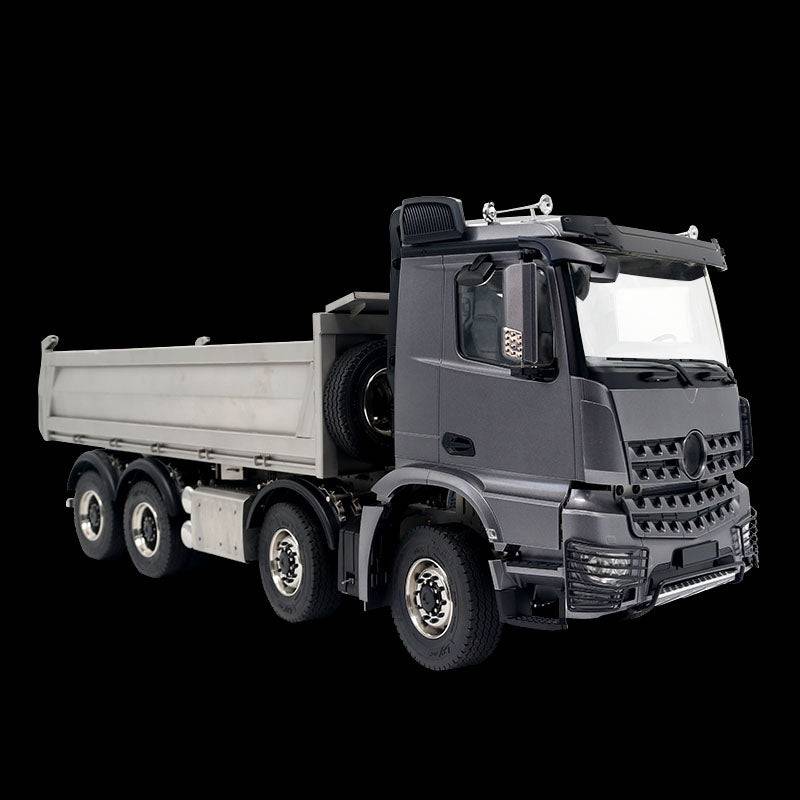 JDMODEL JDM-176 RC Dump Truck Vehicle Model with Hydraulic System RTR 1/14 8×8 - stirlingkit