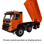 JDMODEL JDM-65RC Heavy Hydraulic Dump Truck Construction 1/14 8x8 Electric Model - stirlingkit