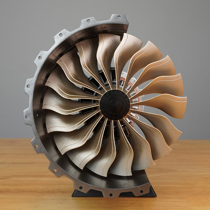 WS-15 Turbofan Engine 1/20 Scale Model DIY Assembly Kits 150+ PCS -  Stirlingkit