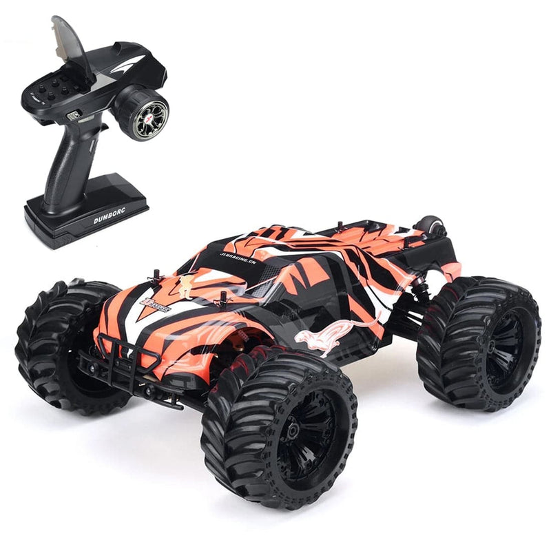 JLB Racing 11101 1:10 4WD 2.4Ghz 90+km/h Splashproof Flip Brushless Off-road Monster RC Car - RTR - stirlingkit