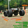 JLB Racing Cheetah 1/10 4WD RC Brushless Monster Truck Off-road Vehicle Waterproof RC Car - stirlingkit