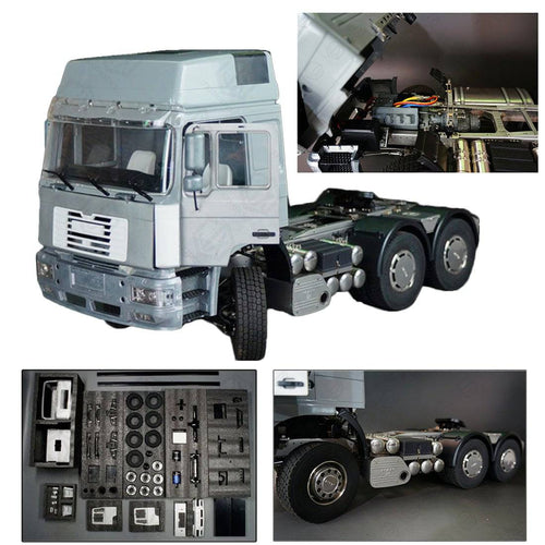 JXmodel 1 14 6x6 RC Truck KIT Aluminium Alloy Stirlingkit