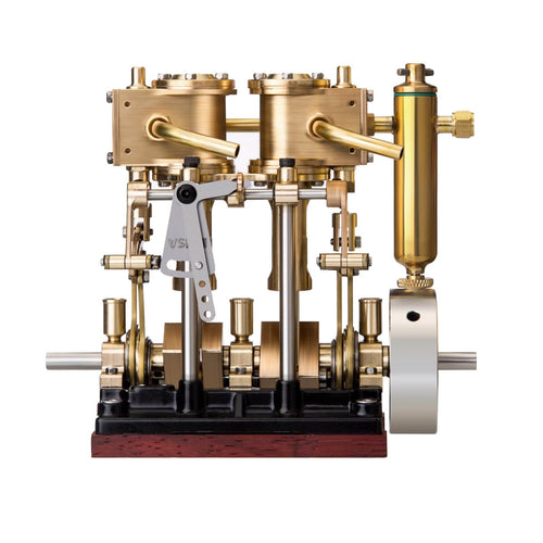 KACIO LS2-13S Two Cylinder Reciprocating Steam Engine Model for 80-120CM Steamship - stirlingkit