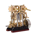 KACIO LS2-13S Two Cylinder Reciprocating Steam Engine Model for 80-120CM Steamship - stirlingkit