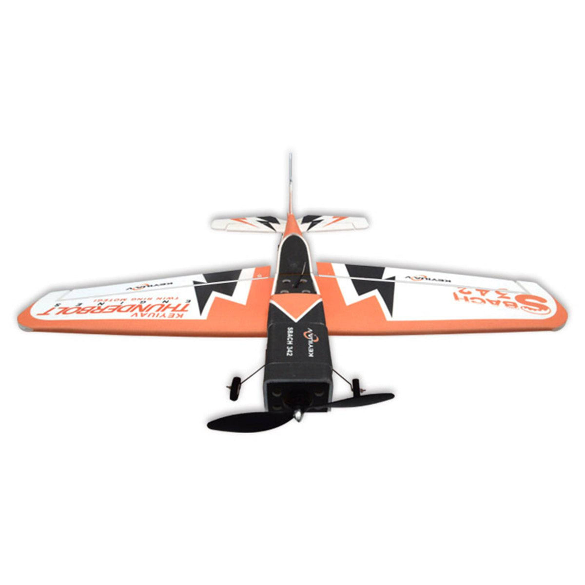 KEYIUAV SBACH 342 Electric RC Airplane 3D Aerobatic Glider Aircraft RTF - stirlingkit