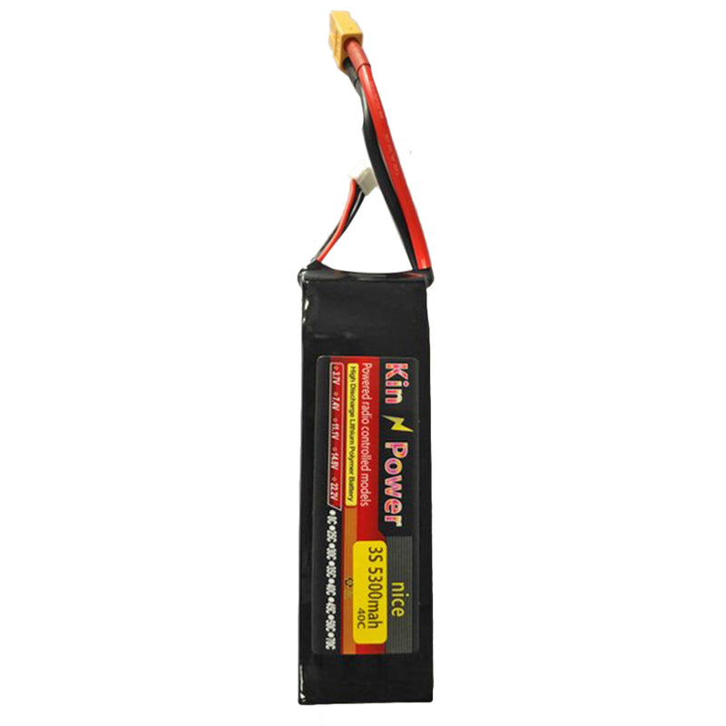 Kin Power 40C 3S 11.1V 5300mah Lithium Battery for RC Model Car Airplane - stirlingkit