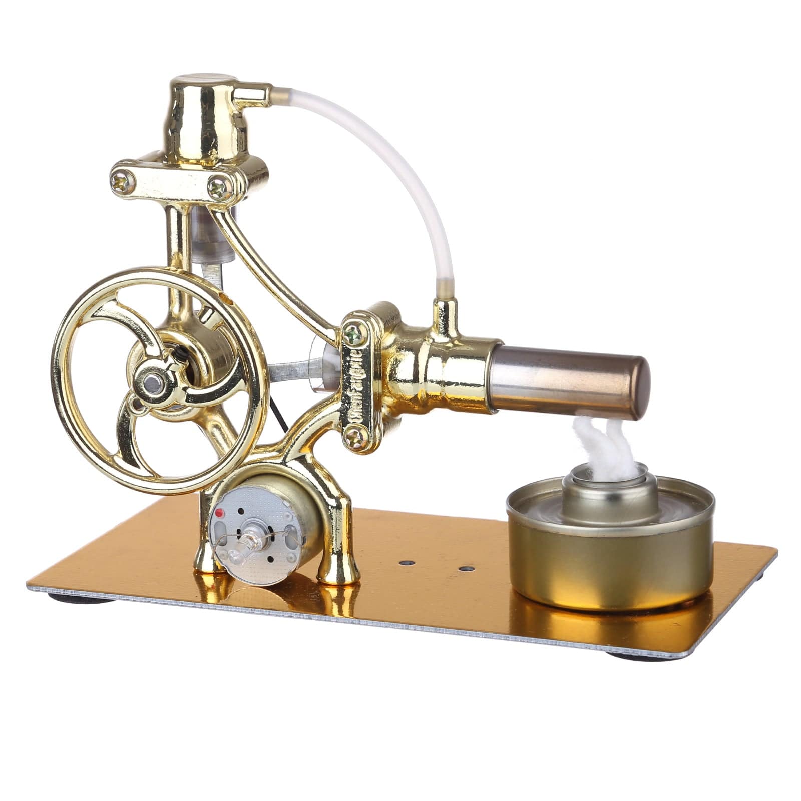 L-Type Single Cylinder Golden Stirling Engine Generator Sterling Model ...