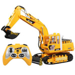 LCF 1/16 2.4GHz 16CH Multifunctional Excavator Grab RC Construction Vehicle Model with Smoke Effect - stirlingkit