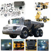 LESU AT60H 1/16 6WD Full Metal Hydraulic Articulated RC  Brushless Truck Model with light - KIT Version - stirlingkit