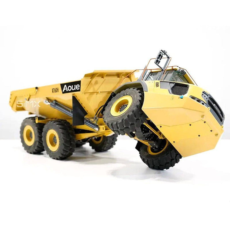 LESU AT60H 1/16 6WD Full Metal Hydraulic Articulated RC  Brushless Truck Model with light - KIT Version - stirlingkit