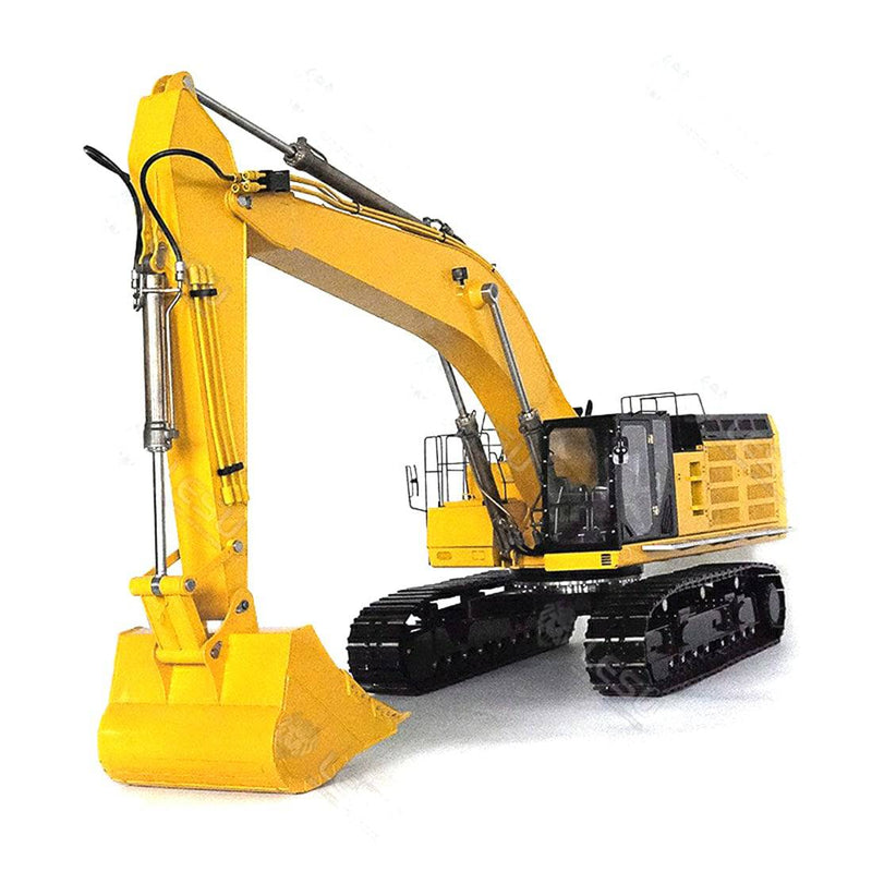 LESU C374F Hydraulic Excavator Metal Remote Control Engineering Truck Vehicle 1/14 PNP with Electronic Equipment - stirlingkit