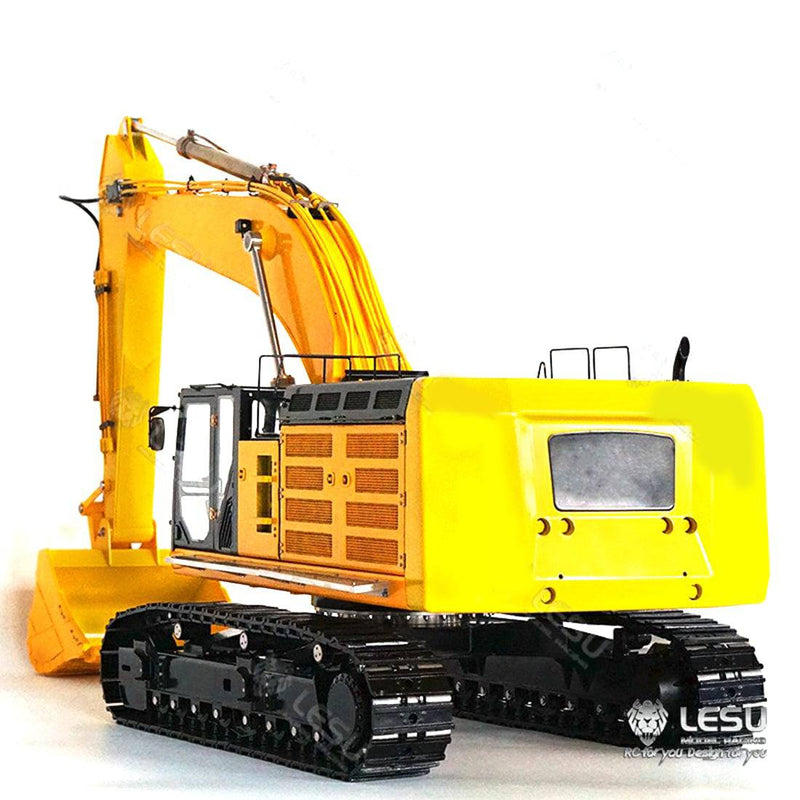 LESU C374F Hydraulic Excavator Metal Remote Control Engineering Truck Vehicle 1/14 PNP with Electronic Equipment - stirlingkit