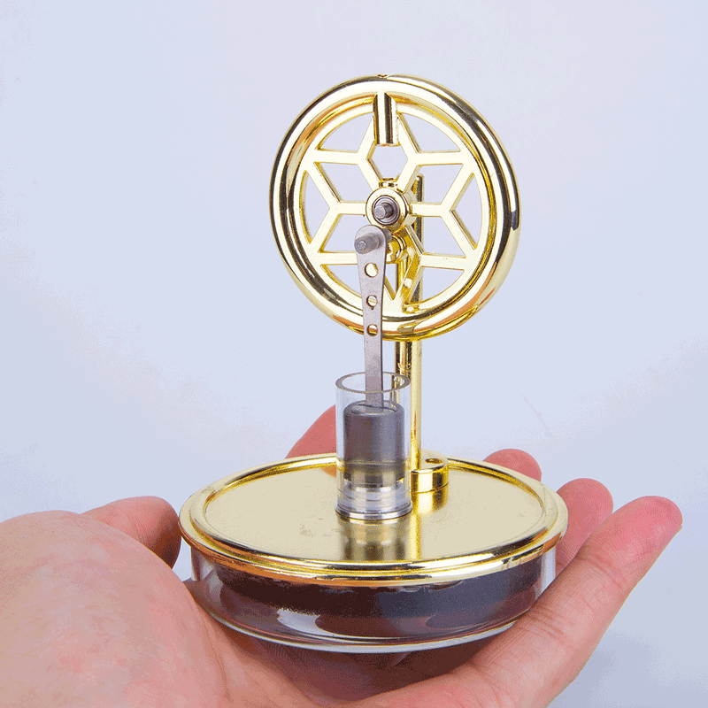 Stirling engine top desk toy