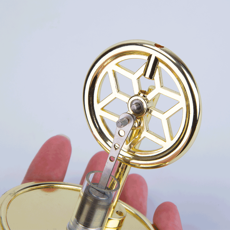 Low Temperature Stirling Engine Coffee Cup Engine Model Desktop Toy Gifts Stirlingkit