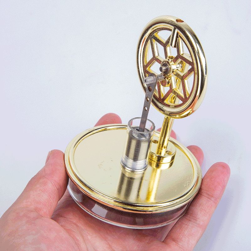 Low-Temperature Stirling Engine Coffee Cup Engine Model Desktop Toy Gifts - stirlingkit