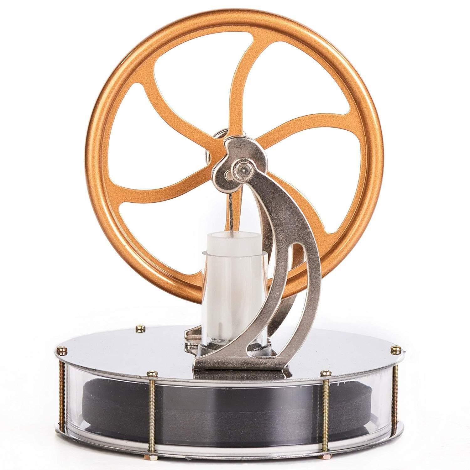 Low Temperature Stirling Engine Motor Steam Heat Education Model Toy - stirlingkit