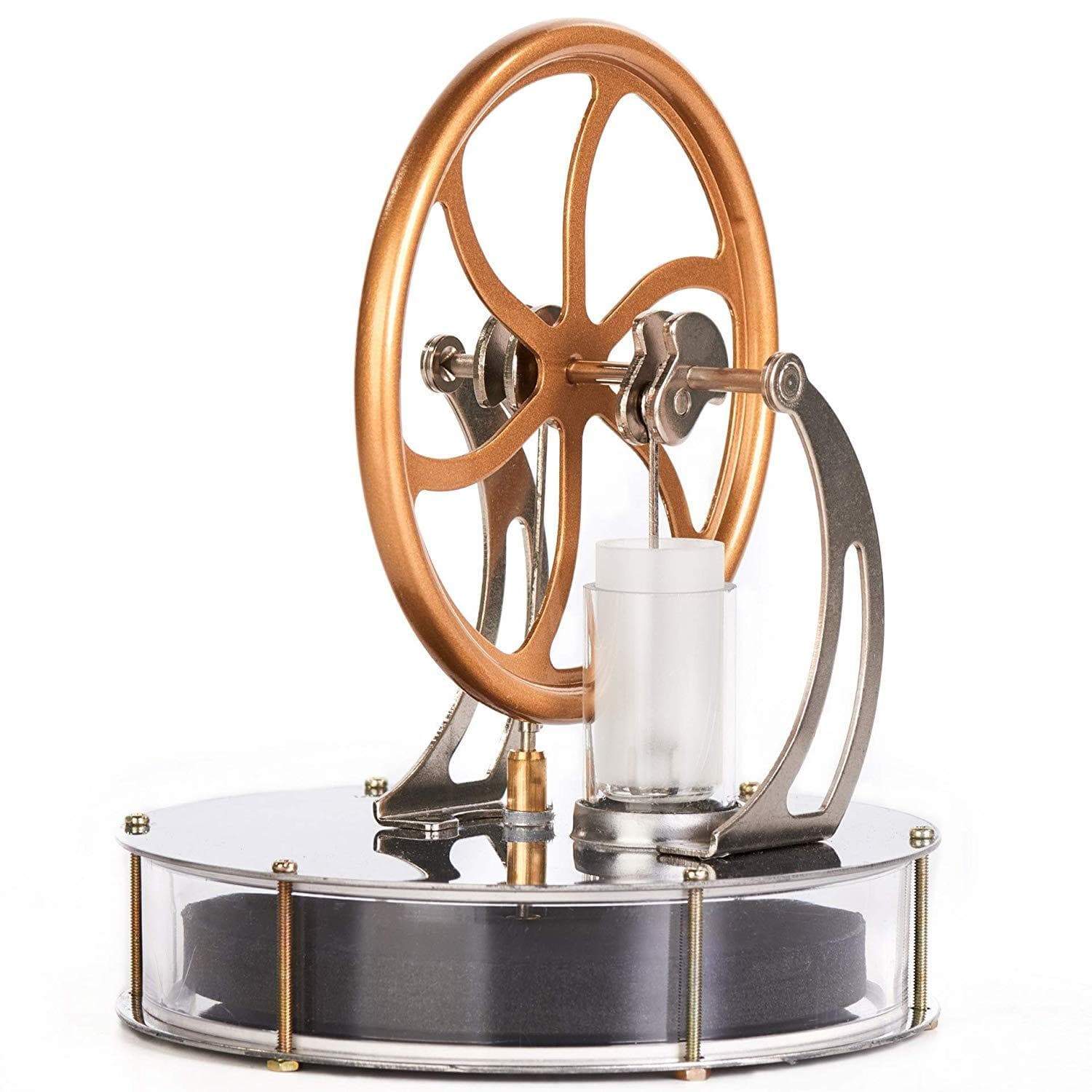 Low Temperature Stirling Engine Motor Steam Heat Education Model Toy - stirlingkit